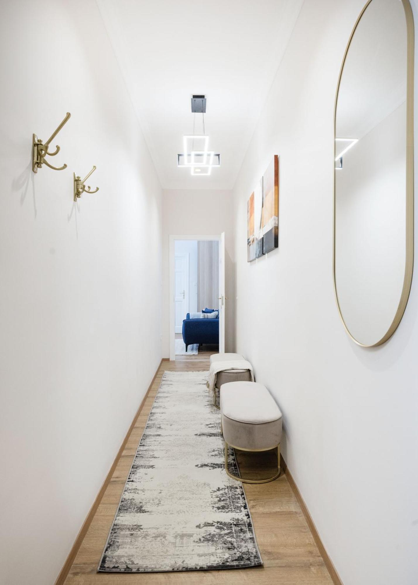 Ferienwohnung Sleek Downtown Living Budapest Exterior foto