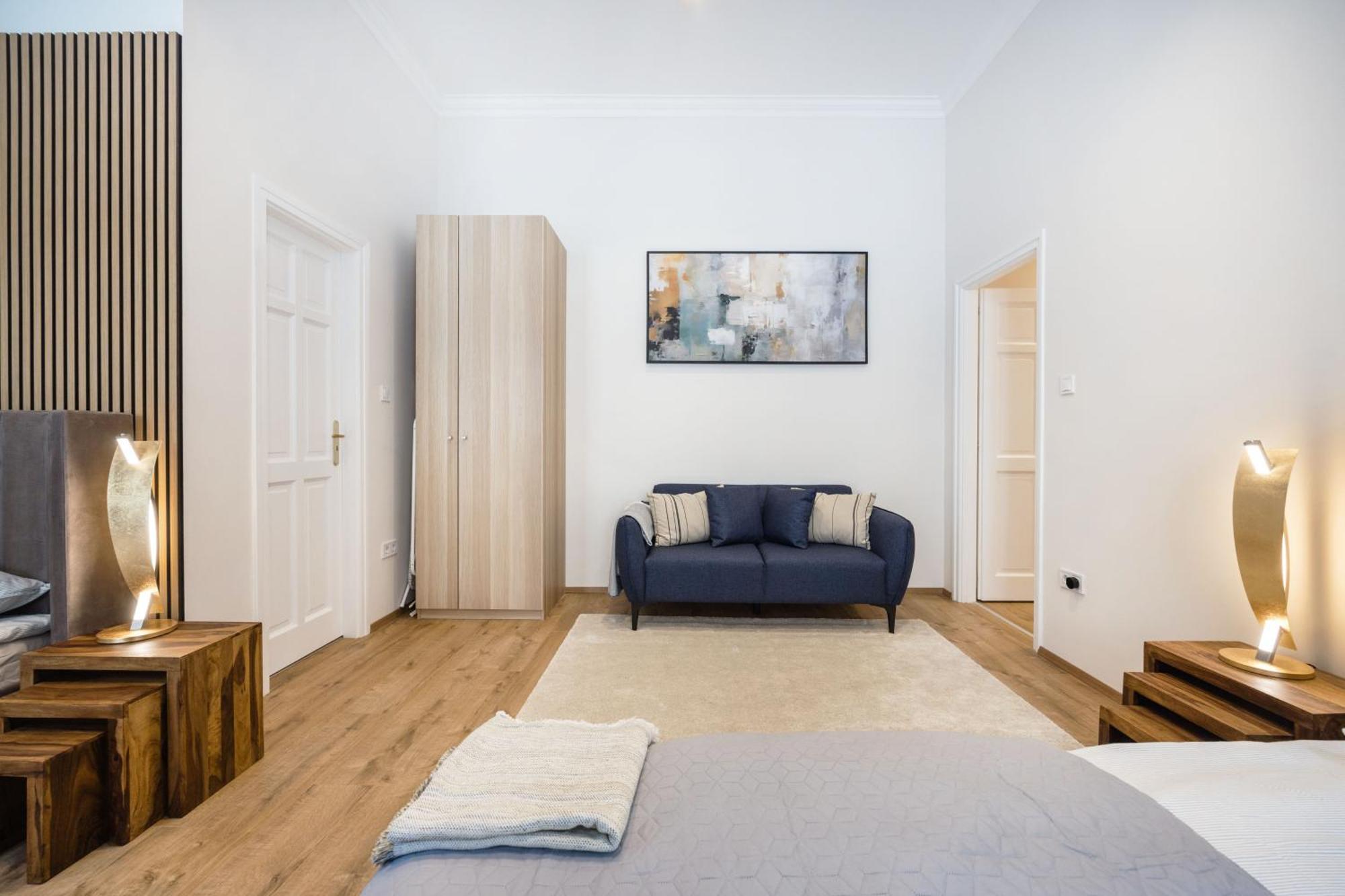 Ferienwohnung Sleek Downtown Living Budapest Exterior foto